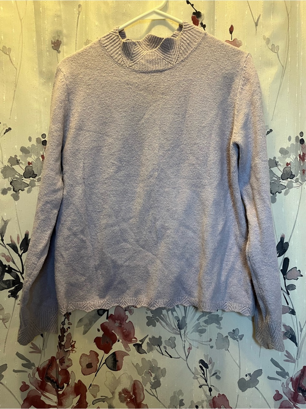 a new day Lavender Crewneck Sweater